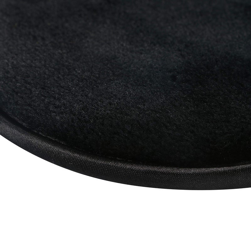 Vtrem 3 PCs Makeup Remover Pads: Reusable Soft Facial Cleaning Puffs Towels Christmas gifts Washable Make Up Removing Cloth Microfiber Multi-function, Black - Image 4